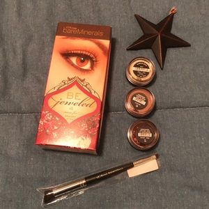 BareMinerals 4 pc BE jeweled eyeshadow liner kit